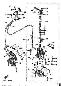 TZR250 Carburetor assy