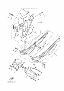 XT250 ｻｲﾄﾞｶﾊﾞ-