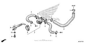 CBR600RR (ABS) Воздушный регулирующий клапан