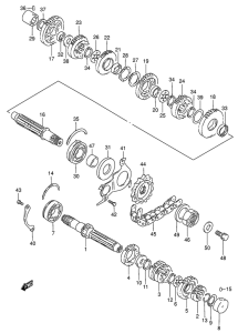 GSX750 Трансмиссия