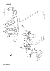 GSX1100 Топливный кран