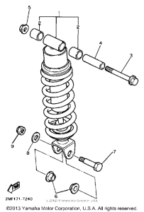  Амортизаторы задние