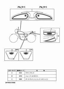 SR400 グラフイツク & エンブレム
