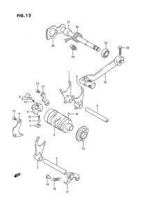 RM80 Переключение передач