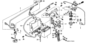 GL1500SE Аккумулятор