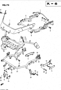 GV1400 Cowling brace
