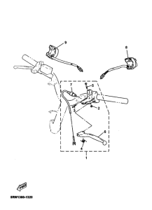 CS50Z Interruptor  manillar&palanc
