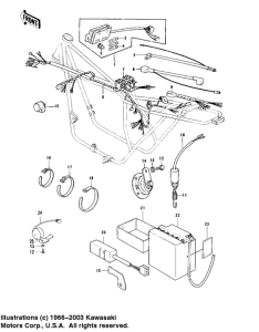 KZ1000 Электрика