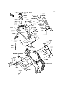 ZR1000 Топливный бак