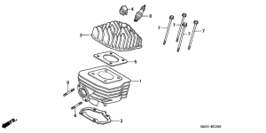 NH90 Cylinder / cylinder head