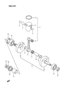 RM80 Вал коленчатый
