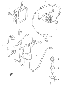 GSX-R400 Equipo electrico