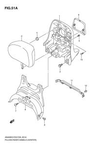 AN400 Ручка пассажира
