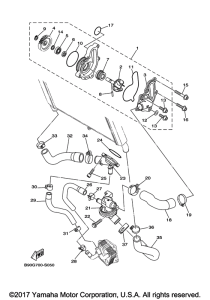 FZ09 Водяной насос
