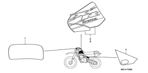 XR600R Label read the manual