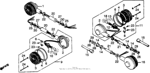 CBX Задний фонарь