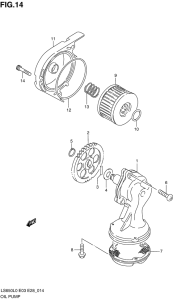 LS650 Маслонасос