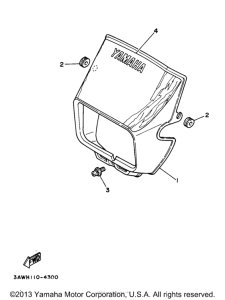TW200J Обтекатели