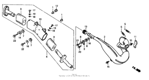 CR500R Expansion chamber 89