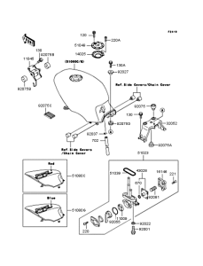 EX400 Топливный бак