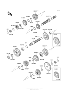 VN1700 Трансмиссия