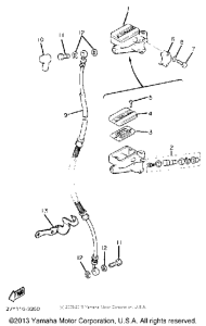 XV920MK Главный тормозной цилиндр