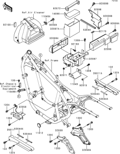 EN500 Короб для АКБ