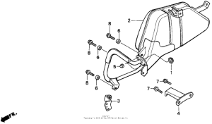 CH80 Глушитель