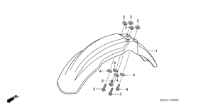  Переднее крыло