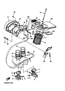 XV535 Впускная система