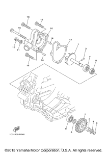 YZ125T1 Водяной насос