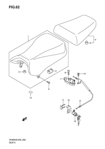 SV650 Пружина