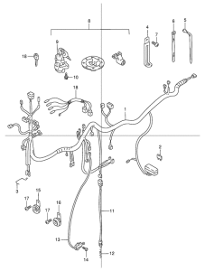 GSX1200 Жгут проводов