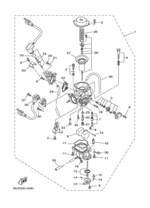 YP250 Карбюратор