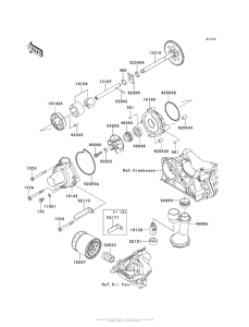 ZR1000 Масляный насос и фильтр
