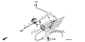 NT700V (ABS) Канистра осушителя