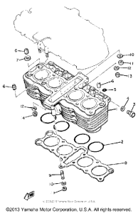XJ750RH Цилиндры