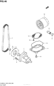 VL800T Масляный насос