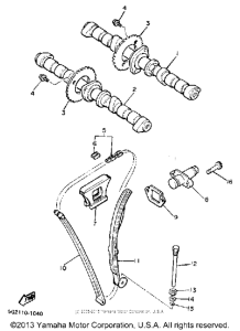 XJ750MK Camshaft-chain
