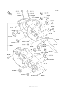  Картер двигателя