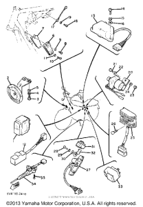 XS650SJ Электрика