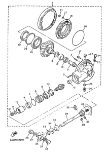 XVZ13TD Ведущий вал
