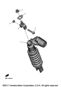 YZF-R6 Задняя подвеска