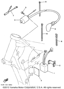 WR250Z Электрика