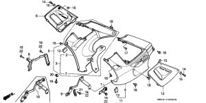  Нижний обтекатель