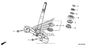 FSC600 (ABS) Траверса нижняя