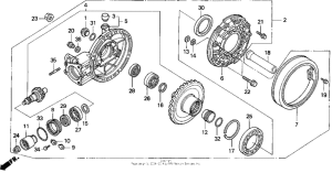 GL1500I Редуктор
