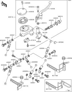  Главный тормозной цилиндр
