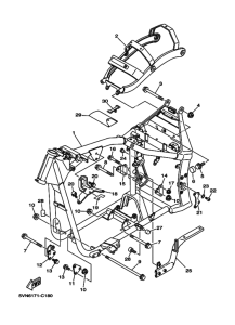 XV1700A XV17AS Frame comp