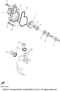 WR426FN Водяной насос